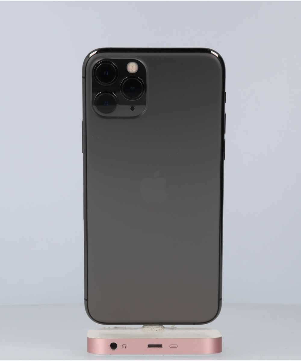 iPhone 11 Pro 64GB SIMフリー バッテリー最大容量:85% スペースグレイ Bグレード (353838101820260) 中古