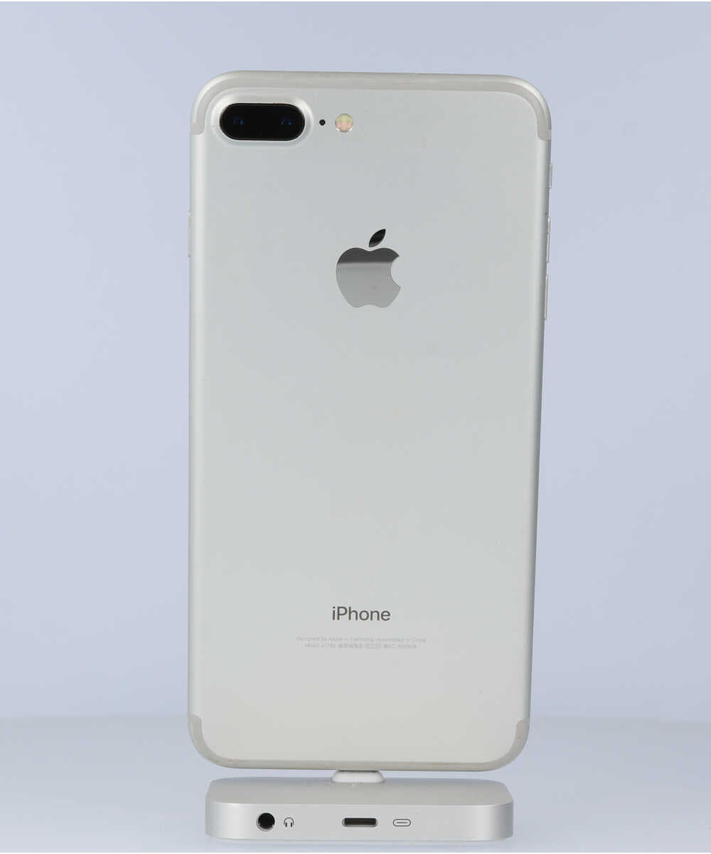 iPhone 7 Plus 256GB SIMフリー バッテリー最大容量:80% シルバー Cグレード (353839080533718) 中古
