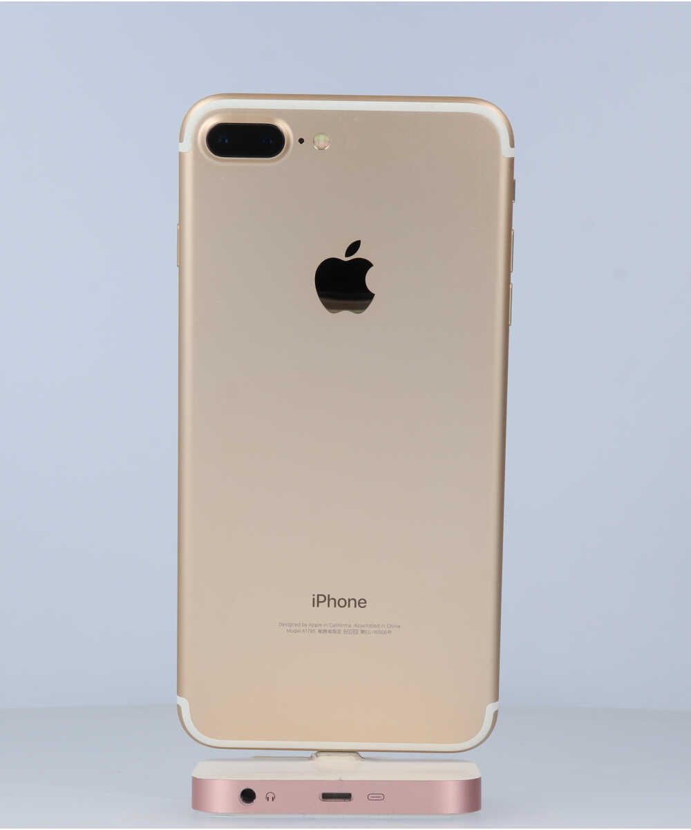 iPhone 7 Plus 32GB SIMフリー バッテリー最大容量:86% ゴールド Bグレード (353840081374730) 中古