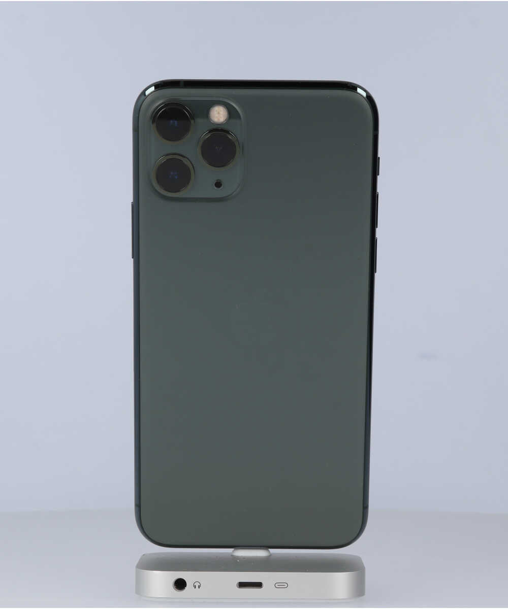 iPhone 11 Pro 256GB SIMフリー バッテリー最大容量:97% ミッドナイトグリーン Bグレード (353842100268315) 中古