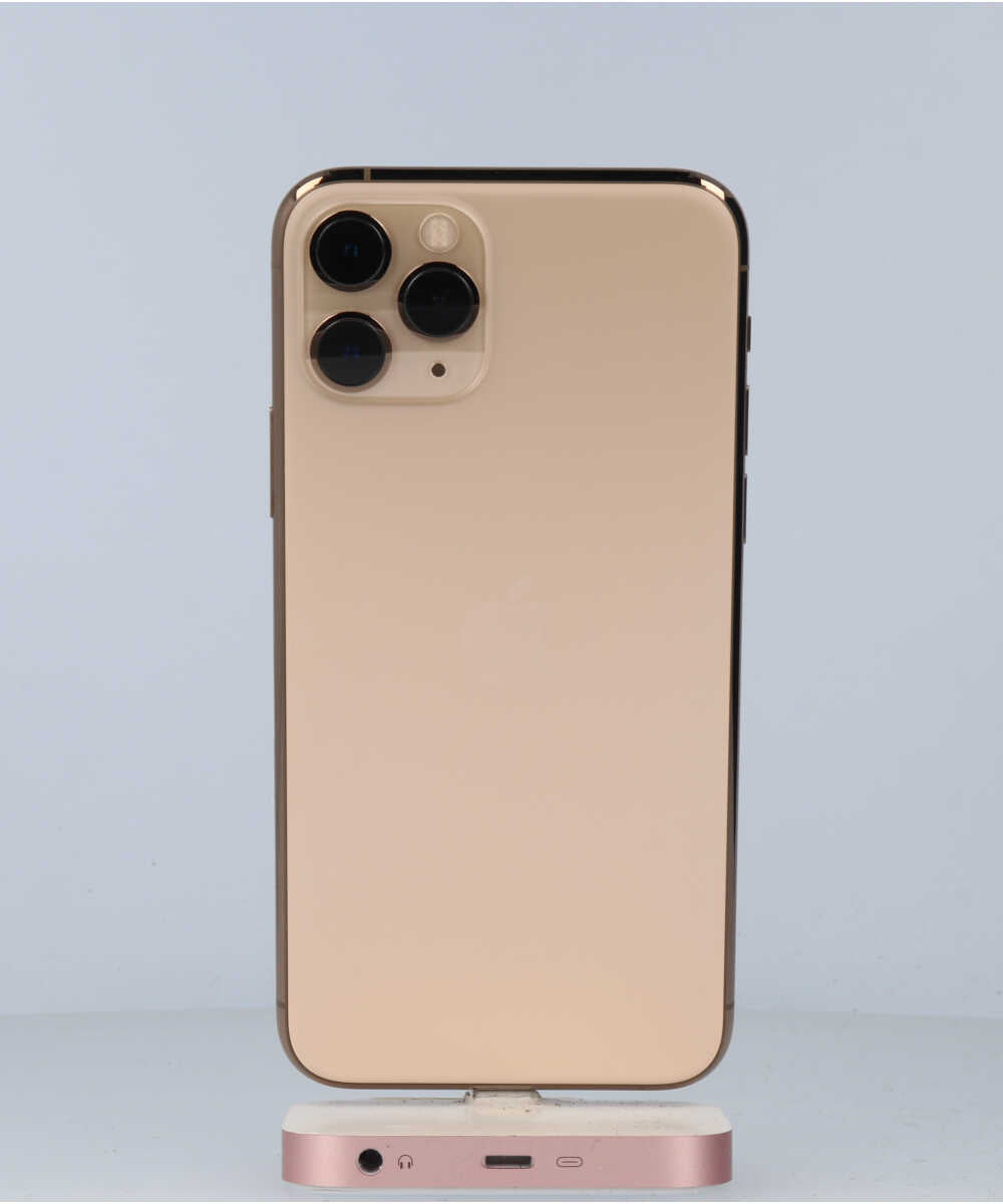 iPhone 11 Pro 64GB SIMフリー バッテリー最大容量:89% ゴールド Aグレード (353844101524084) 中古