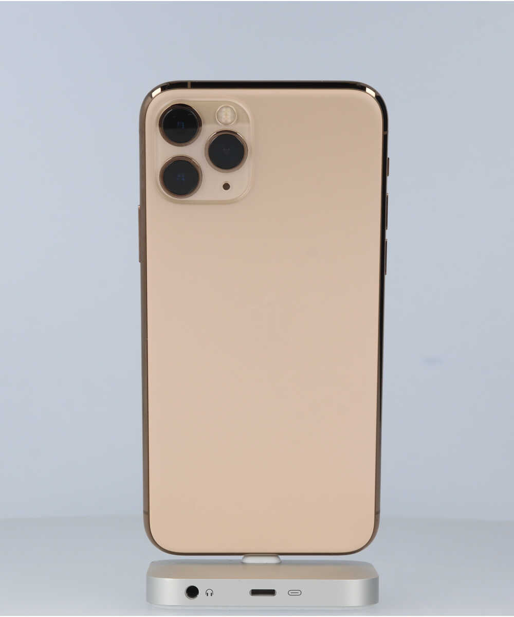 iPhone 11 Pro 256GB SIMフリー バッテリー最大容量:97% ゴールド Bグレード (353846104283451) 中古