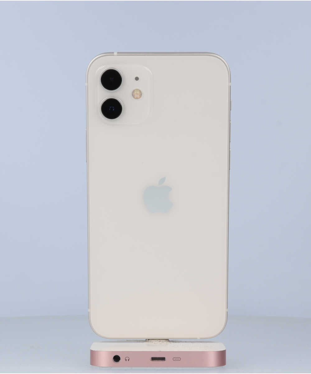 iPhone 12 64GB SIMフリー バッテリー最大容量:91% ホワイト Aグレード (353920966679476) 中古