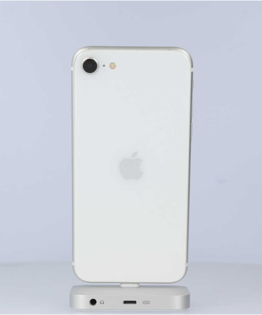 iPhone SE (第 2 世代) 64GB SIMフリー バッテリー最大容量:90% ホワイト Aグレード (354430710588469) 中古