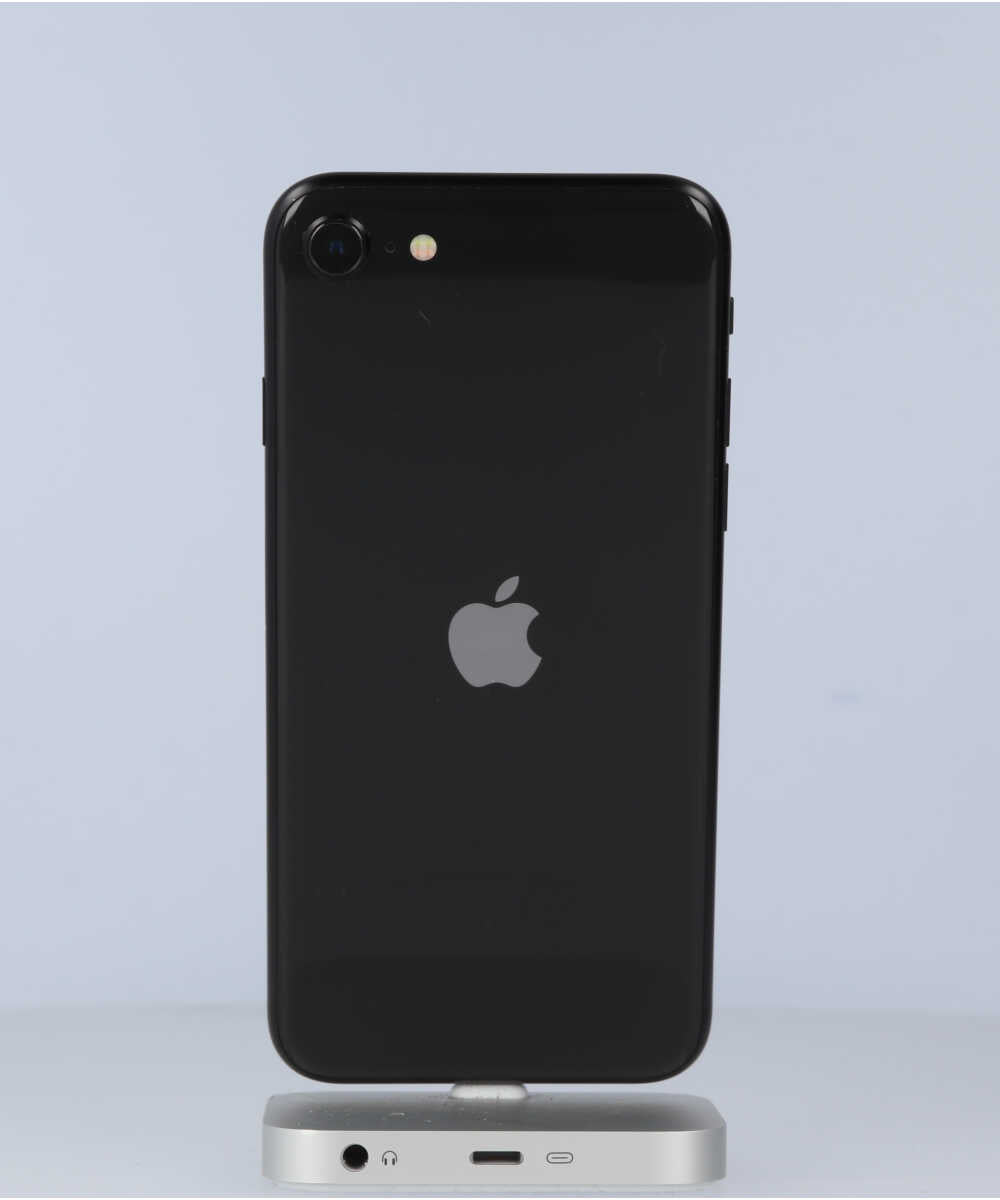 iPhone SE (第 2 世代) 64GB SIMフリー バッテリー最大容量:88% ブラック Aグレード (354430712488031) 中古