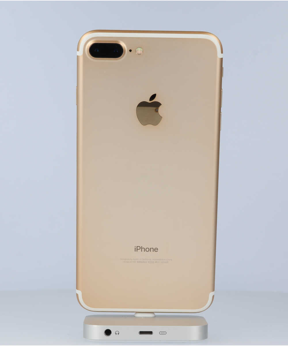 iPhone 7 Plus 256GB SIMフリー バッテリー最大容量:83% ゴールド Cグレード (355371080274489) 中古