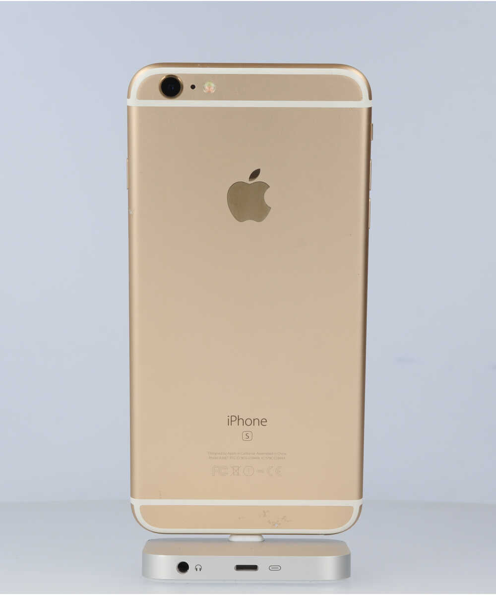 iPhone 6s Plus 64GB SIMフリー バッテリー最大容量:85% ゴールド Cグレード (355731071649694) 中古
