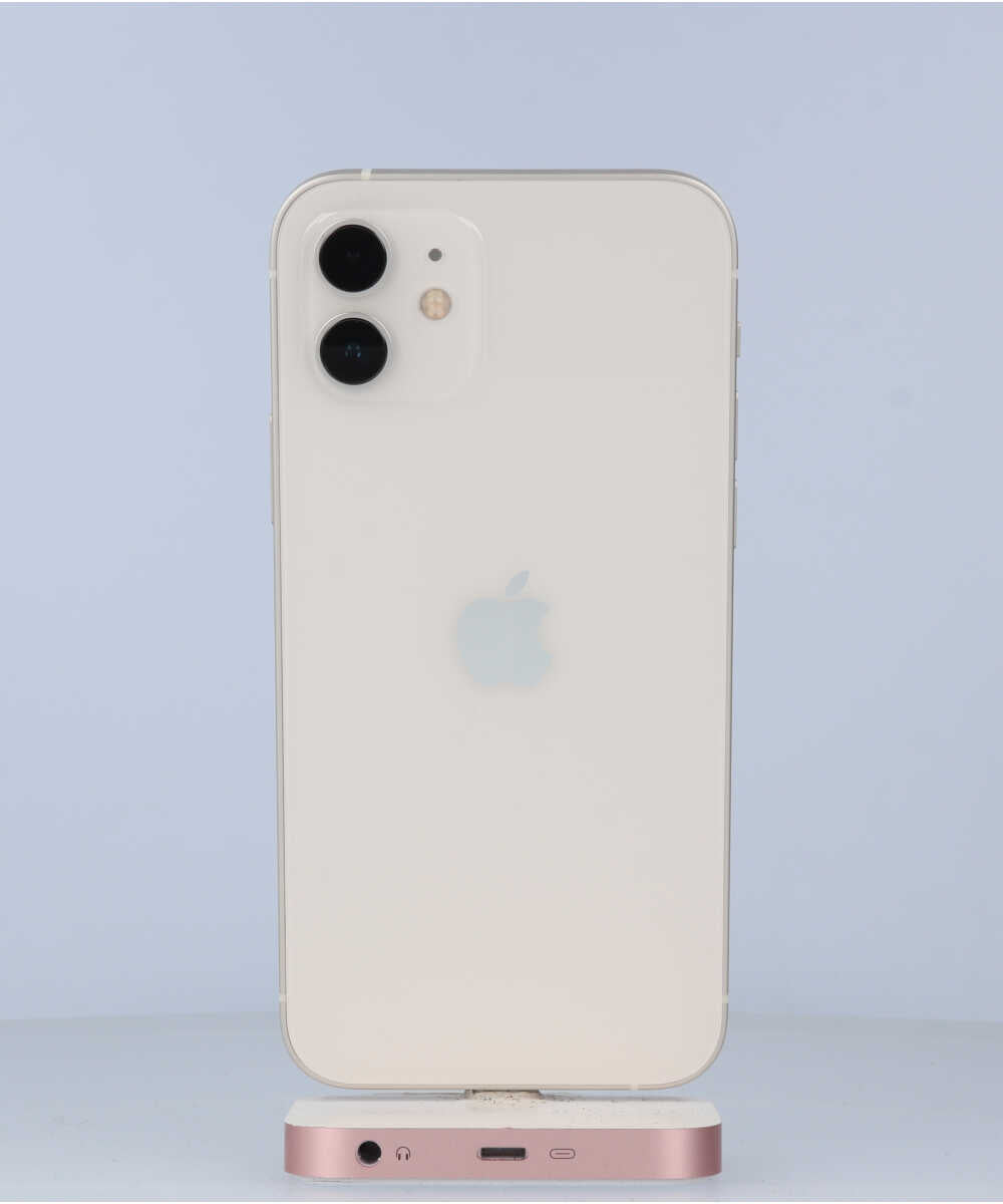 iPhone 12 64GB SIMフリー バッテリー最大容量:95% ホワイト Aグレード (355984575227703) 中古