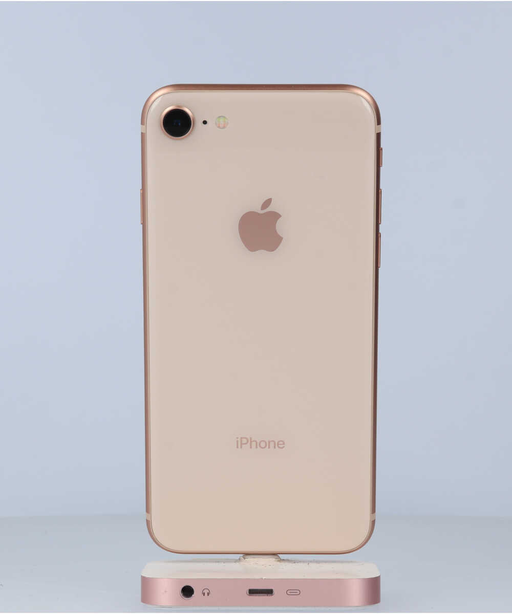 iPhone 8 64GB SIMフリー バッテリー最大容量:87% ゴールド Aグレード (356095097060446) 中古