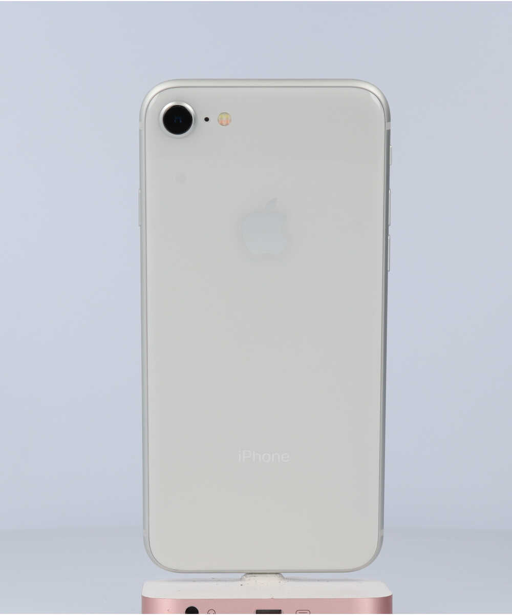 iPhone 8 64GB SIMフリー バッテリー最大容量:90% シルバー Aグレード (356096091045193) 中古