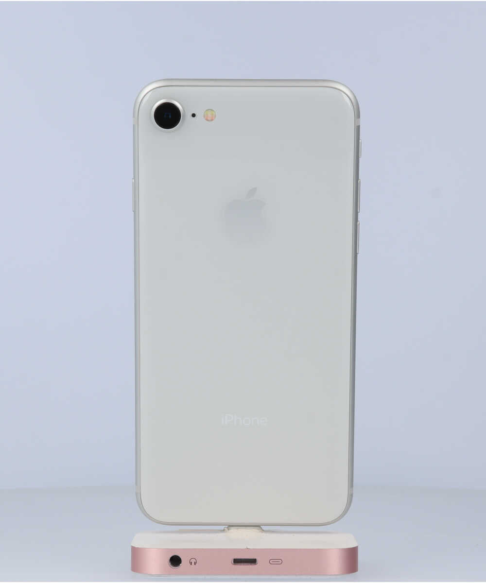 iPhone 8 64GB SIMフリー バッテリー最大容量:89% シルバー Aグレード (356097098600915) 中古