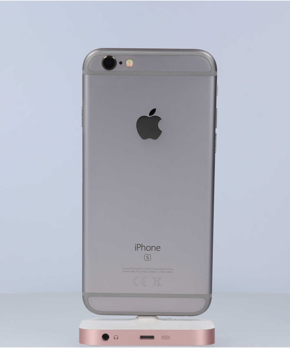 iPhone 6s 32GB SIMフリー バッテリー最大容量:100% スペースグレイ Cグレード (356143092904281) 中古