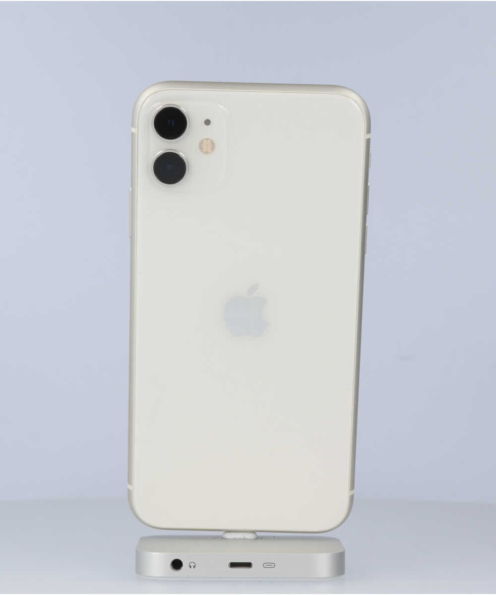 iPhone 11 64GB SIMフリー バッテリー最大容量:86% ホワイト Aグレード (356567108599000) 中古