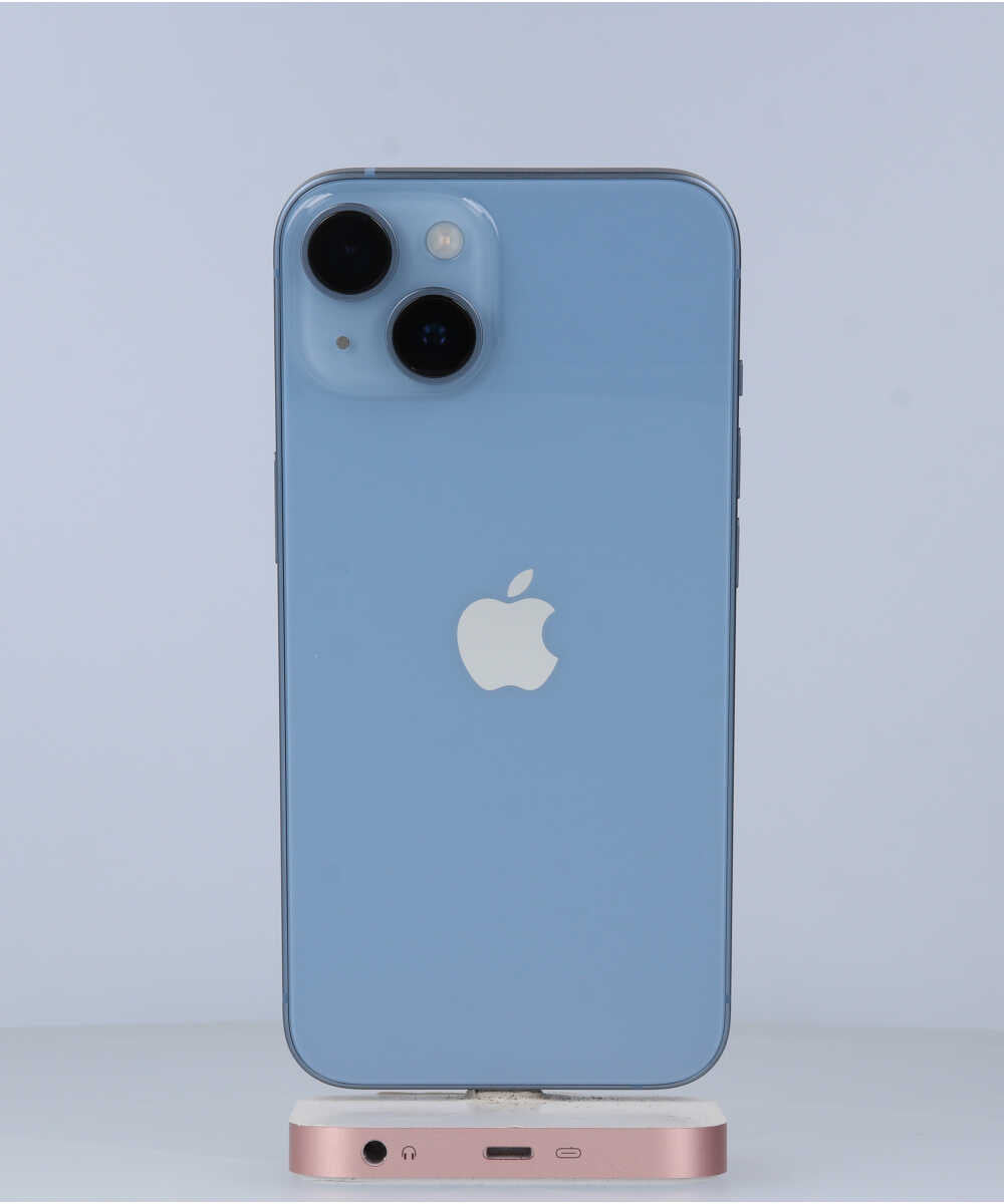 iPhone 14 128GB SIMフリー バッテリー最大容量:94% ブルー Aグレード (356629184263149) 中古