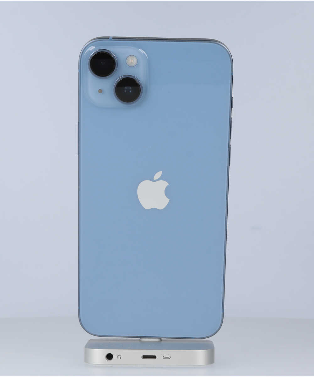 iPhone 14 Plus 128GB SIMフリー バッテリー最大容量:90% ブルー Bグレード (356644011765166) 中古