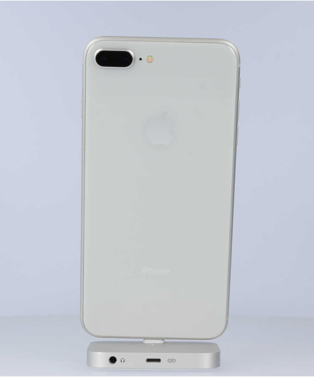 iPhone 8 Plus 64GB SIMフリー バッテリー最大容量:82% シルバー Aグレード (356734082287750) 中古