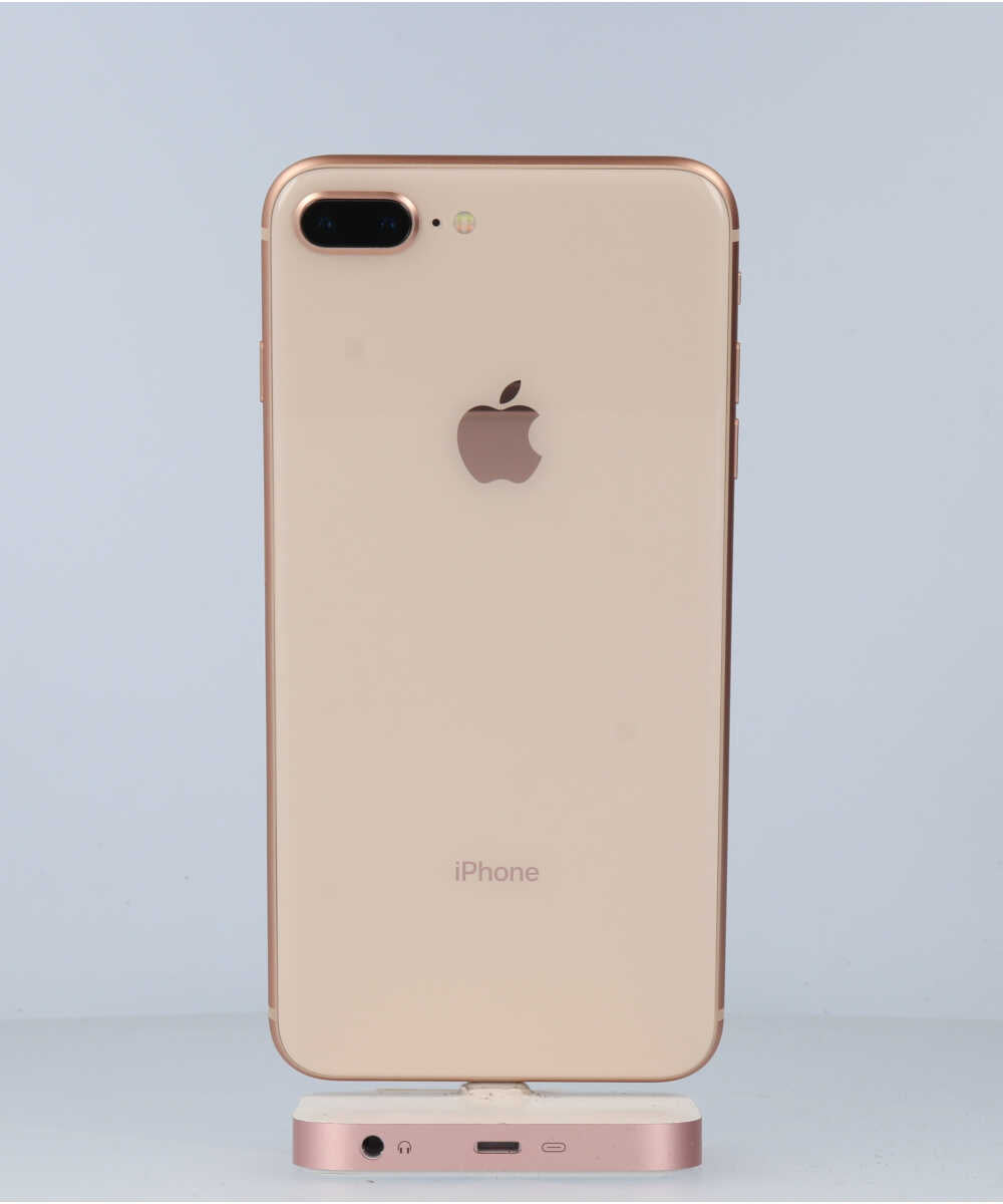 iPhone 8 Plus 64GB SIMフリー バッテリー最大容量:88% ゴールド Aグレード (356734082697933) 中古