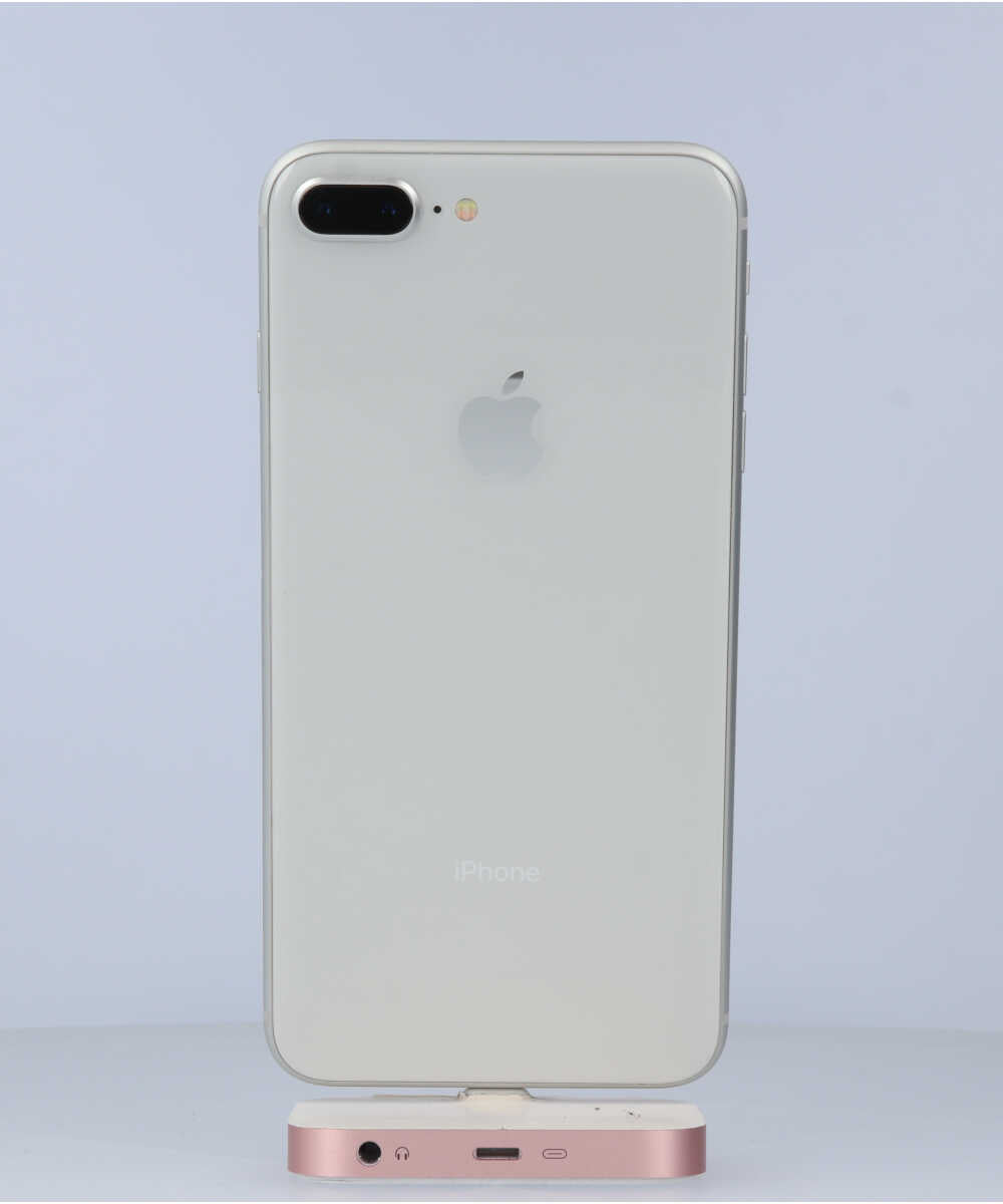 iPhone 8 Plus 256GB SIMフリー バッテリー最大容量:86% シルバー Bグレード (356735080102370) 中古