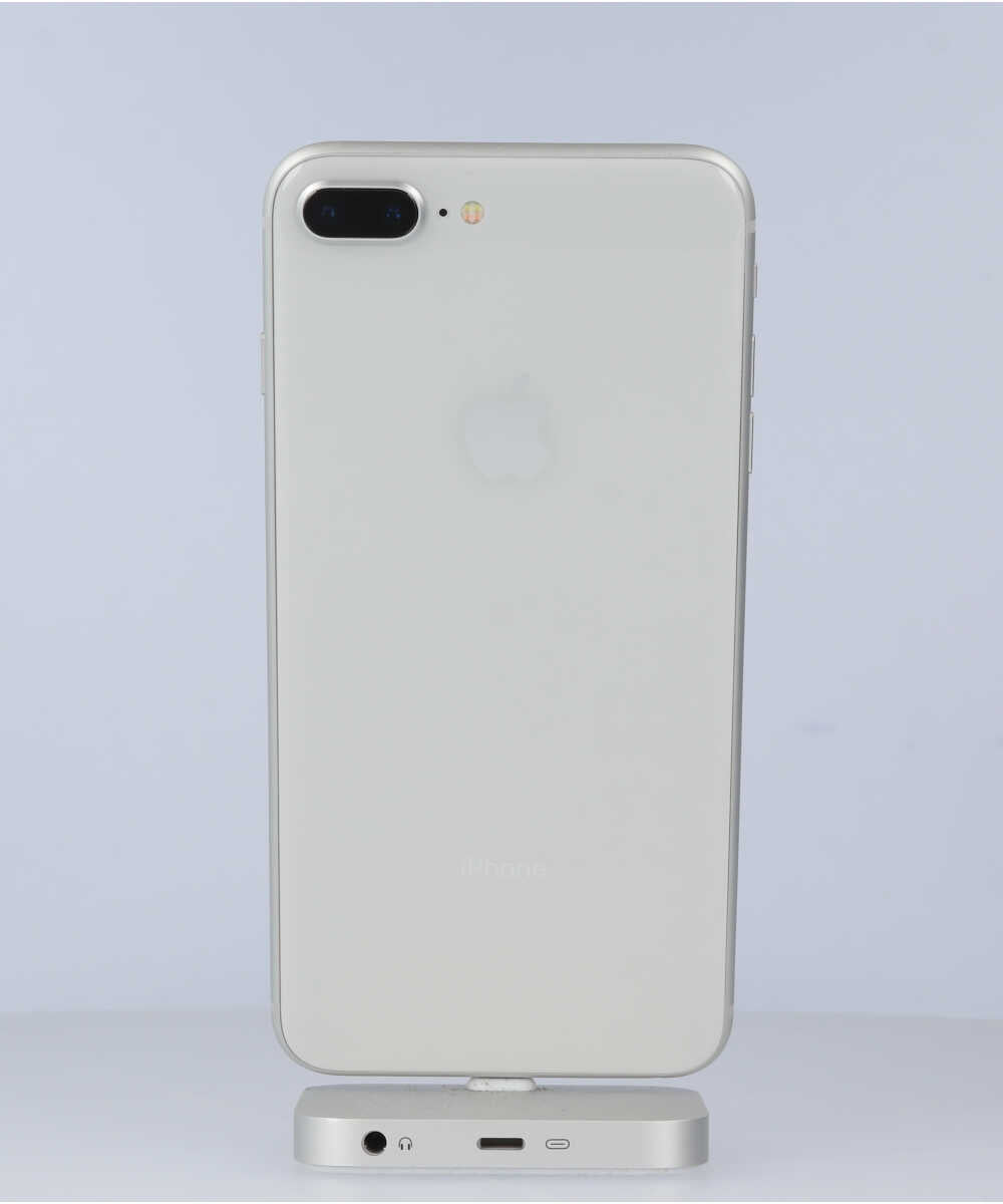 iPhone 8 Plus 64GB SIMフリー バッテリー最大容量:81% シルバー Bグレード (356735083666439) 中古