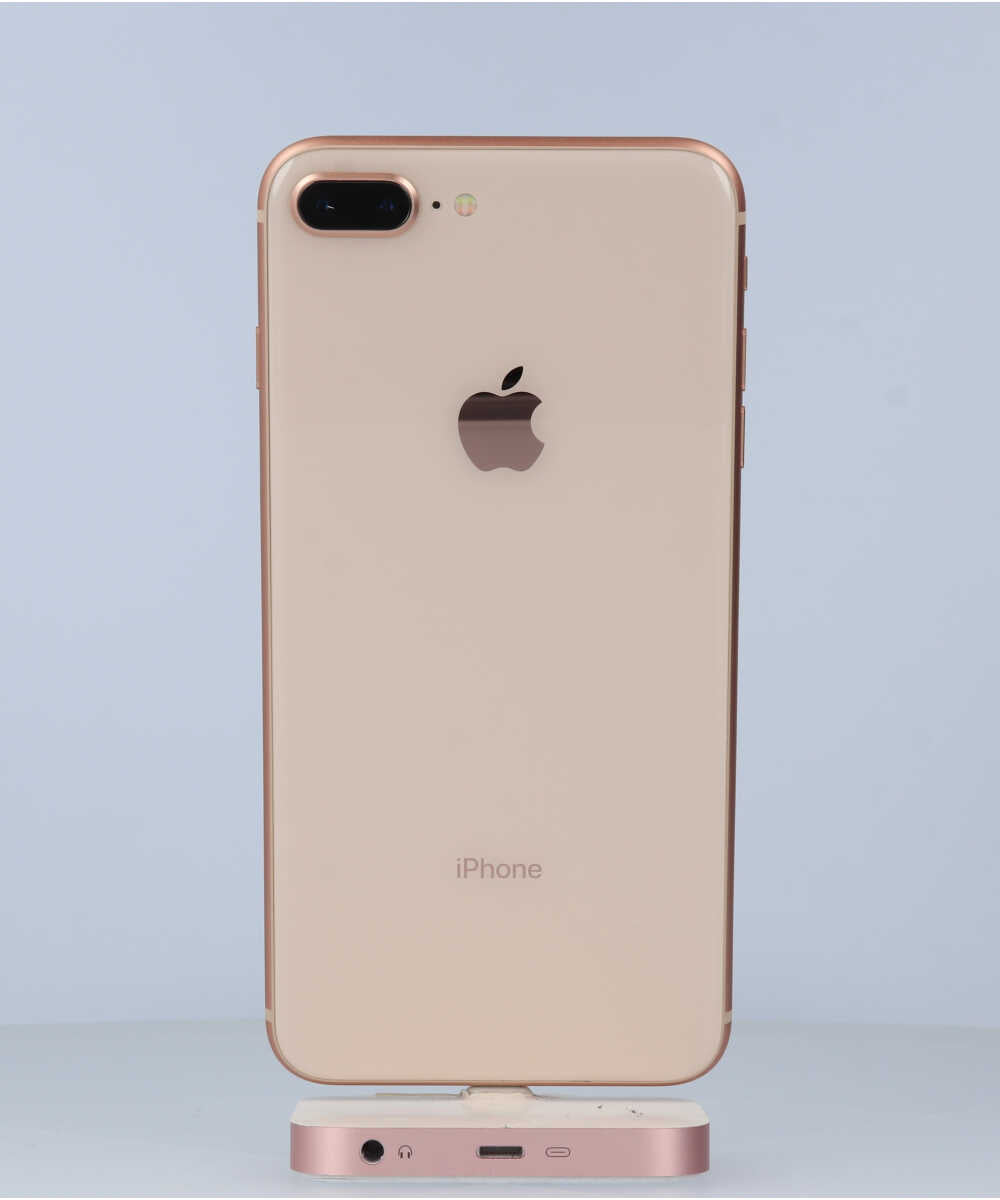 iPhone 8 Plus 256GB SIMフリー バッテリー最大容量:84% ゴールド Bグレード (356736081338195) 中古