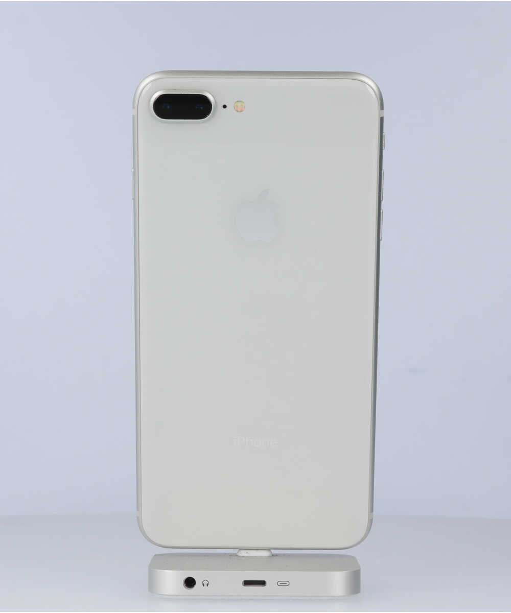 iPhone 8 Plus 64GB SIMフリー バッテリー最大容量:81% シルバー Bグレード (356736081616111) 中古
