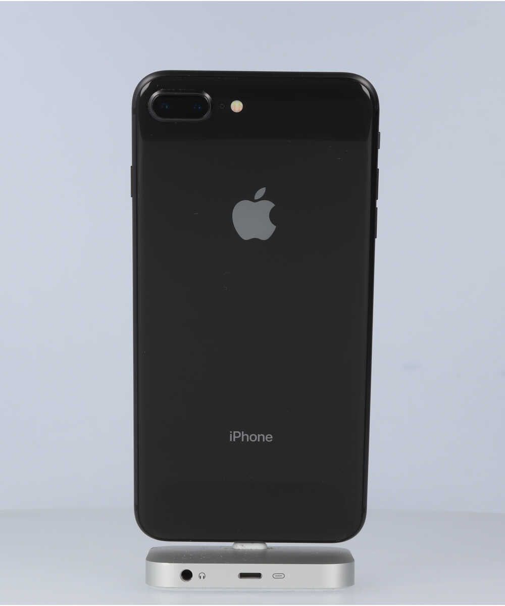 iPhone 8 Plus 64GB SIMフリー バッテリー最大容量:81% スペースグレイ Bグレード (356736083701804) 中古