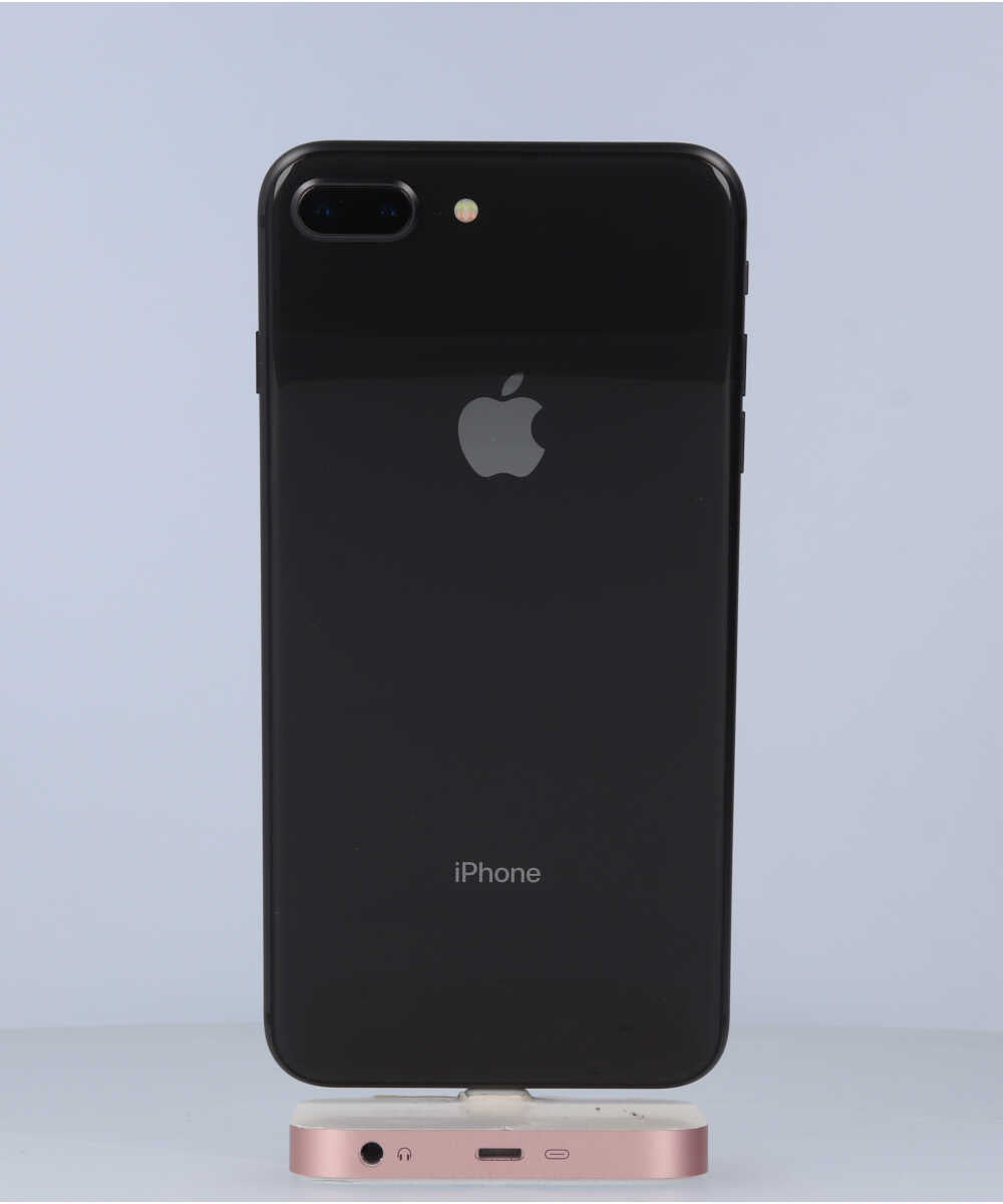 iPhone 8 Plus 256GB SIMフリー バッテリー最大容量:84% スペースグレイ Bグレード (356737080612655) 中古