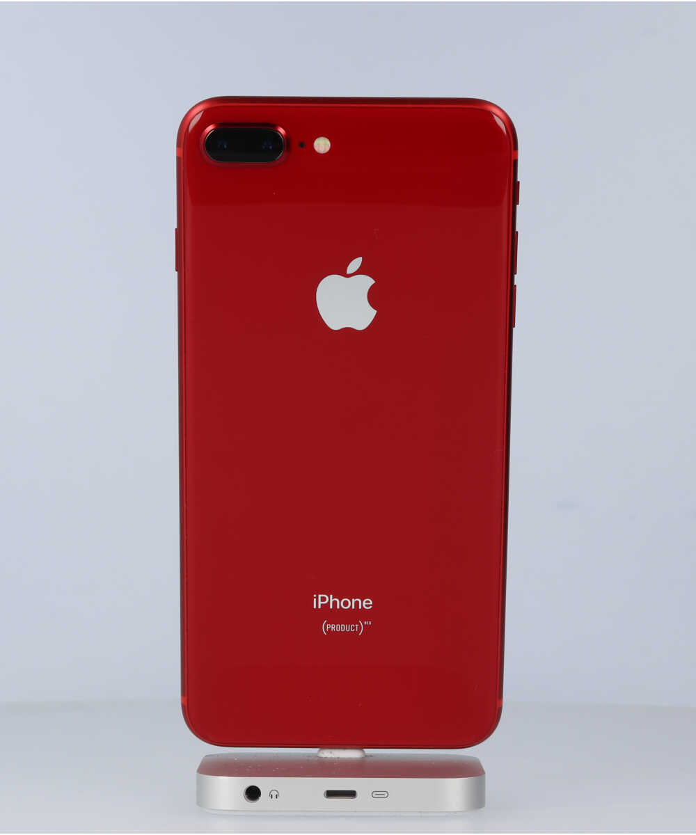 iPhone 8 Plus 64GB SIMフリー バッテリー最大容量:94% レッド Bグレード (356737081914522) 中古