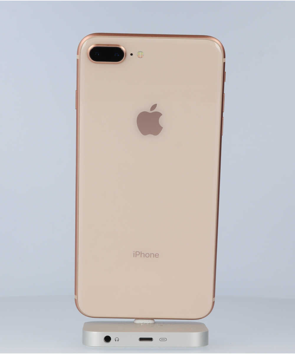 iPhone 8 Plus 64GB SIMフリー バッテリー最大容量:82% ゴールド Aグレード (356737083316924) 中古