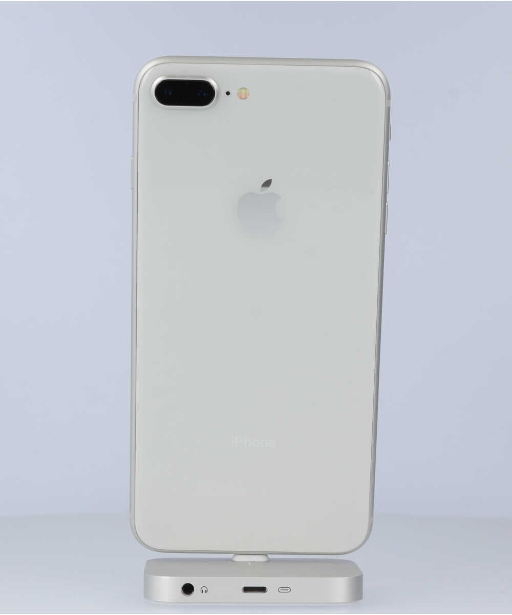 iPhone 8 Plus 64GB SIMフリー バッテリー最大容量:81% シルバー Aグレード (356737084701280) 中古