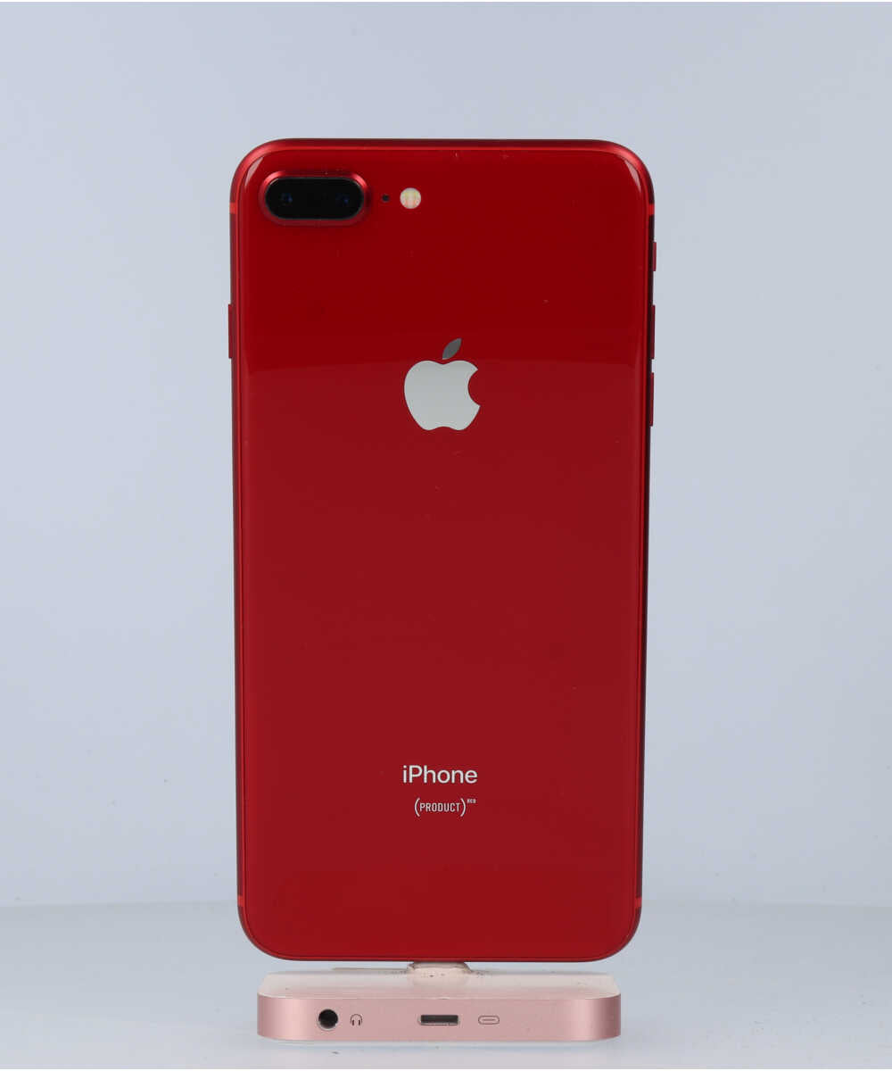 iPhone 8 Plus 64GB SIMフリー バッテリー最大容量:87% レッド Aグレード (356737085358049) 中古