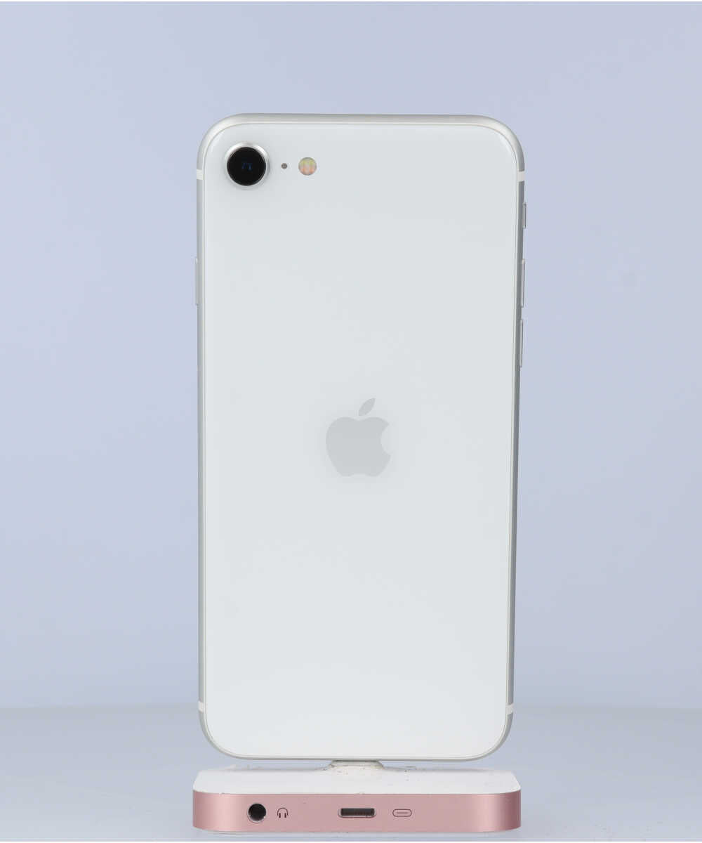 iPhone SE (第 2 世代) 64GB SIMフリー バッテリー最大容量:88% ホワイト Aグレード (356778119840131) 中古