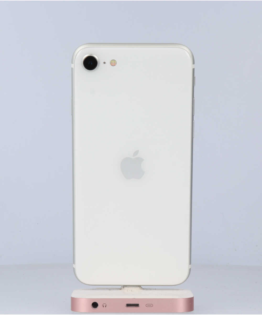 iPhone SE (第 2 世代) 64GB SIMフリー バッテリー最大容量:86% ホワイト Aグレード (356783119890524) 中古
