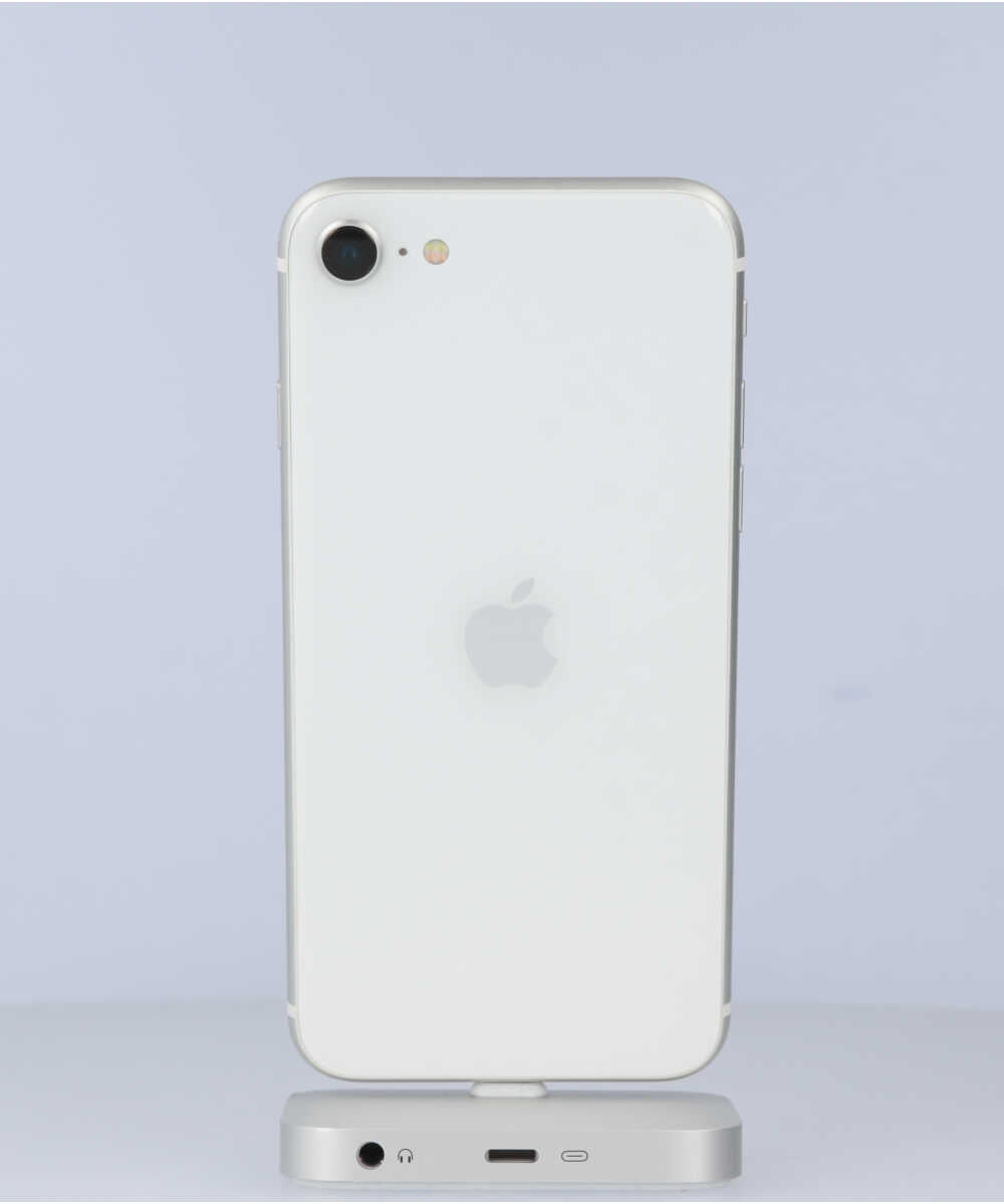 iPhone SE (第 2 世代) 64GB SIMフリー バッテリー最大容量:86% ホワイト Aグレード (356784118073260) 中古