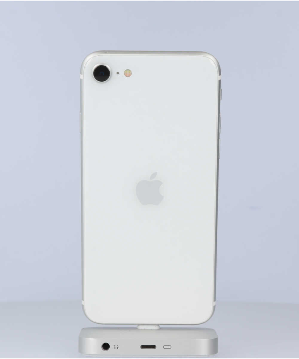 iPhone SE (第 2 世代) 64GB SIMフリー バッテリー最大容量:86% ホワイト Aグレード (356786115977872) 中古