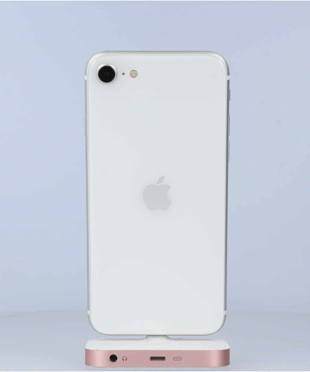 iPhone SE (第 2 世代) 64GB SIMフリー バッテリー最大容量:89% ホワイト Aグレード (356787118014002) 中古