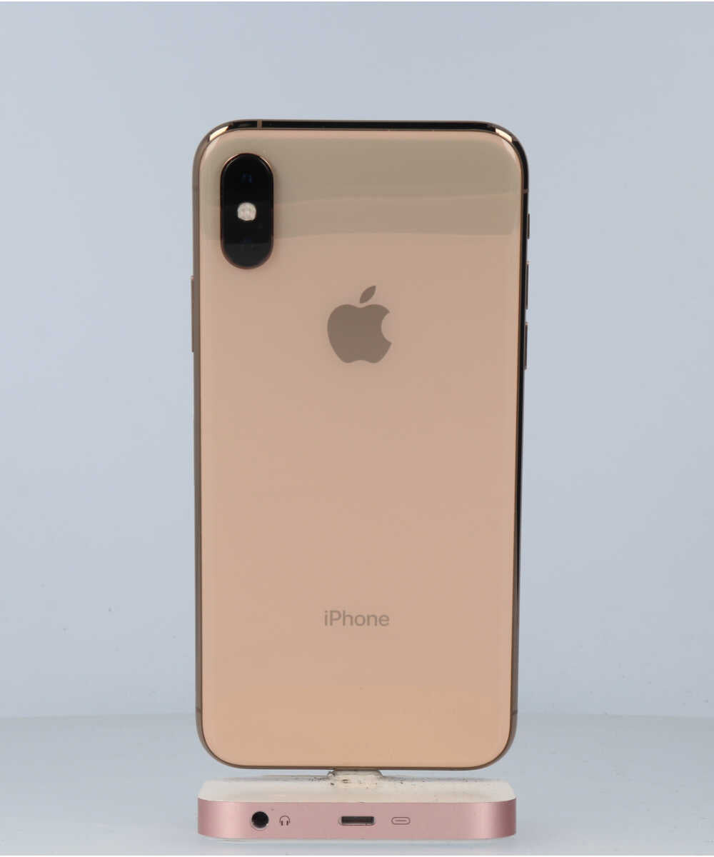 iPhone XS 64GB SIMフリー バッテリー最大容量:86% ゴールド Aグレード (357230096305943) 中古