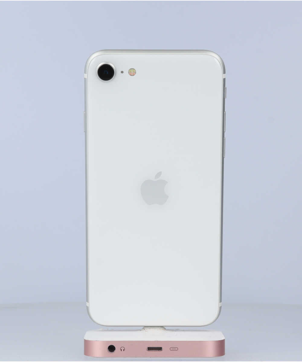 iPhone SE (第 2 世代) 64GB SIMフリー バッテリー最大容量:87% ホワイト Aグレード (358397343448823) 中古