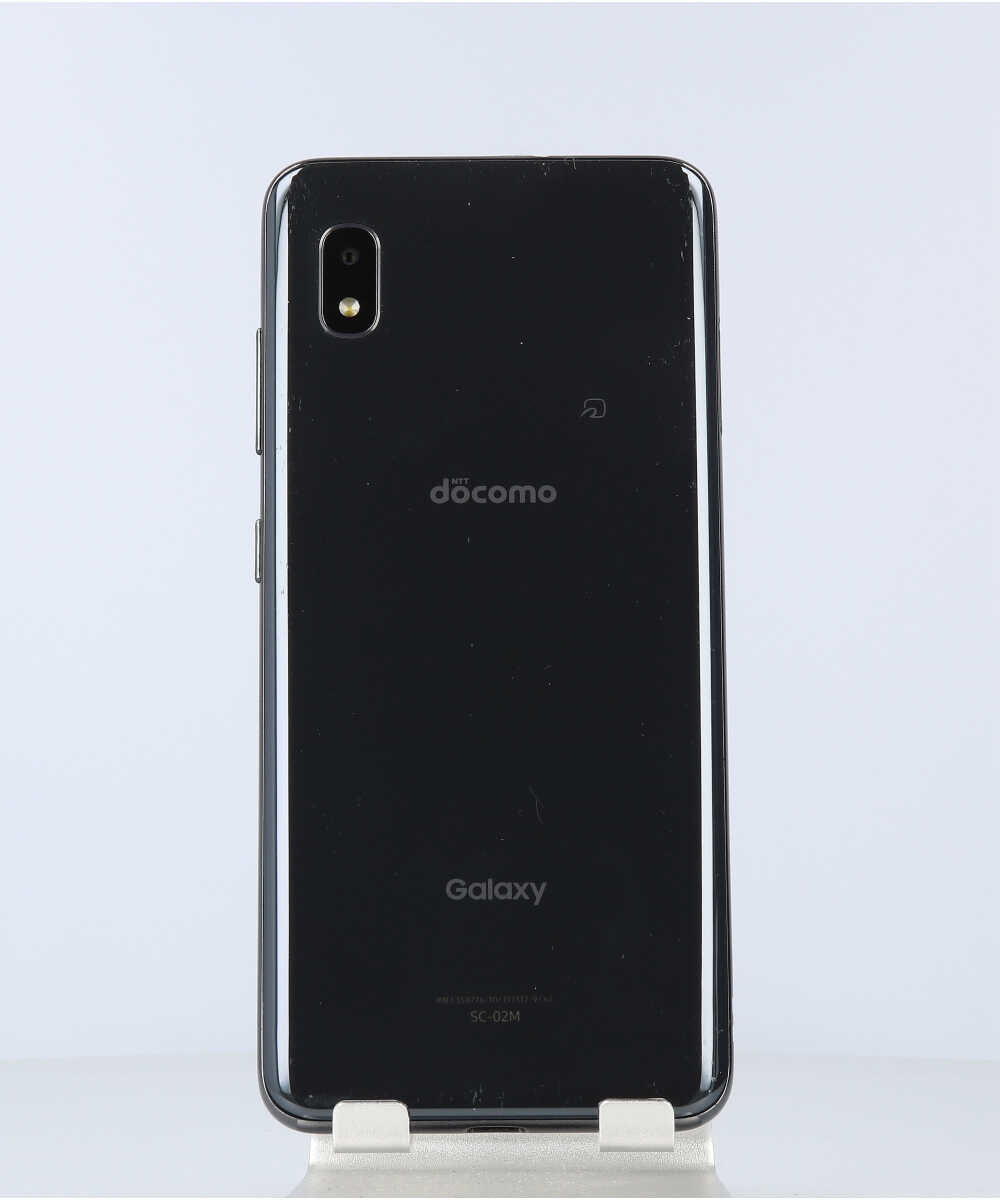 Galaxy A20 32GB SIMフリー（NTTドコモ） ブラック Cグレード (358776101913179) 中古