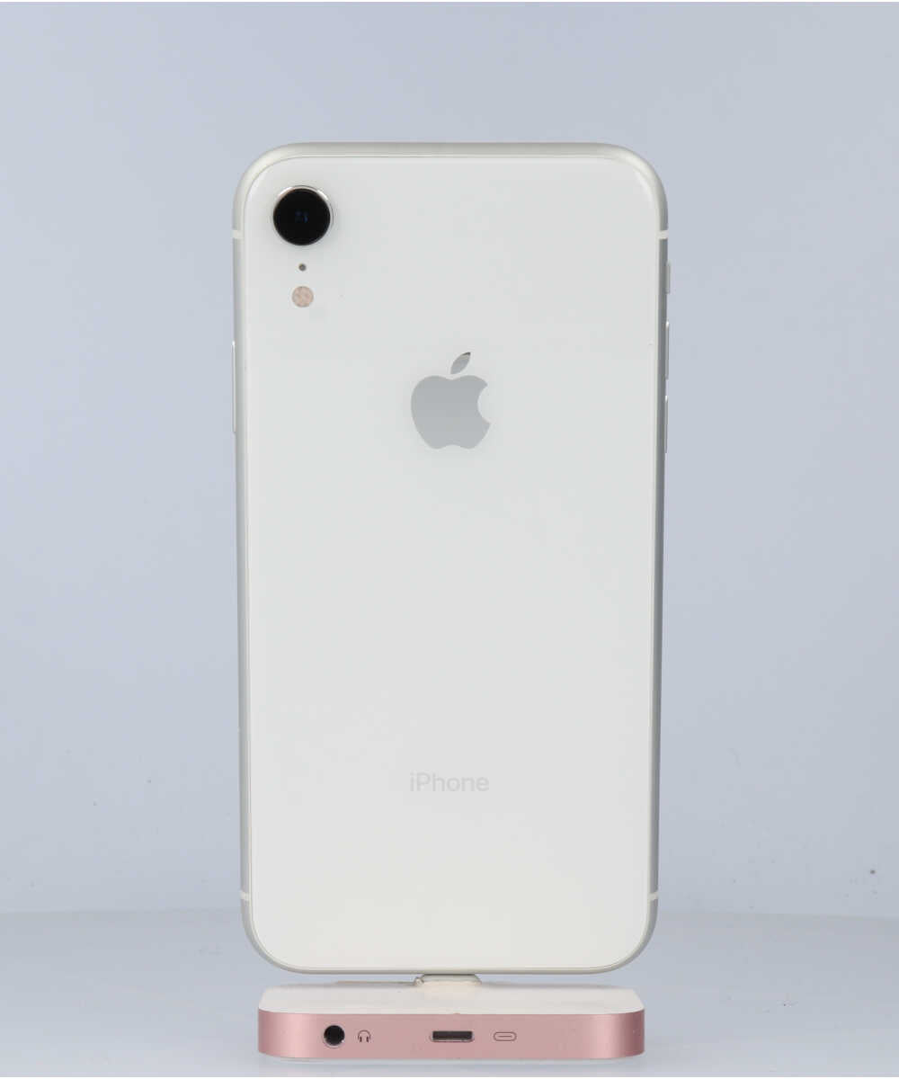 iPhone XR 64GB SIMフリー バッテリー最大容量:93% ホワイト Aグレード (358819090935843) 中古