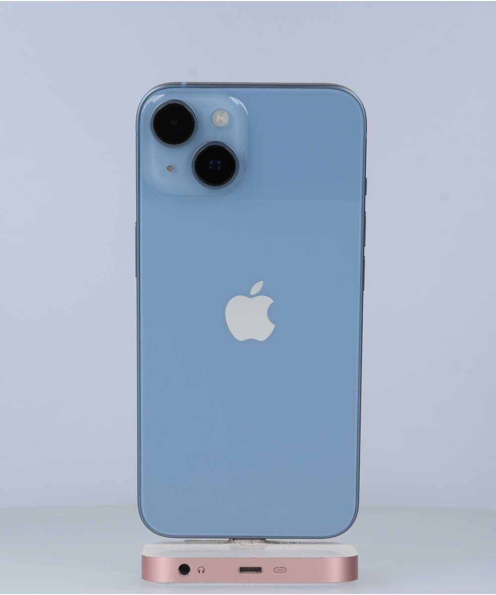 iPhone 14 128GB SIMフリー バッテリー最大容量:94% ブルー Aグレード (358851430518047) 中古