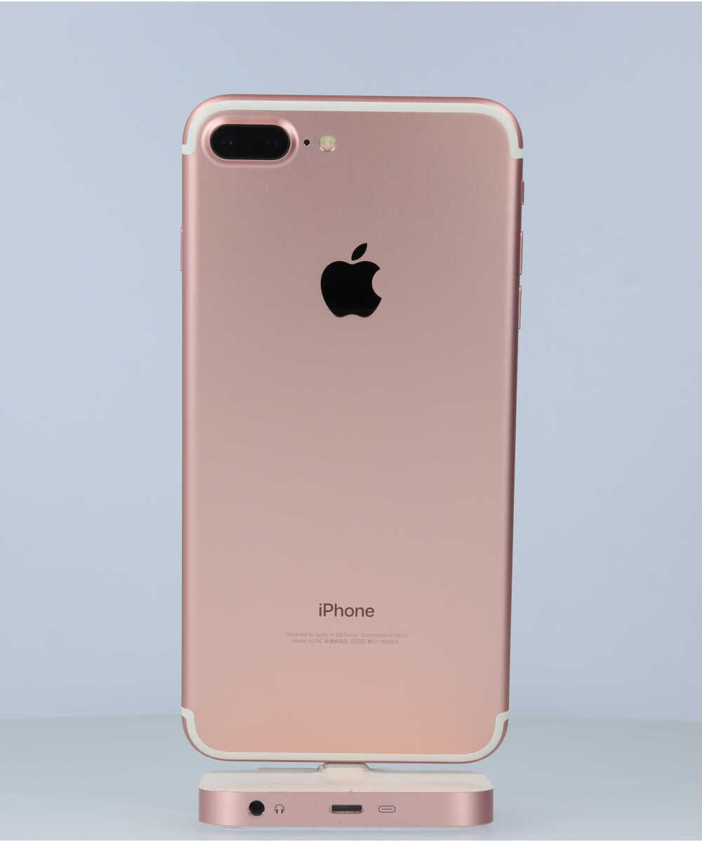 iPhone 7 Plus 128GB SIMフリー バッテリー最大容量:85% ローズゴールド Aグレード (359151078058565) 中古