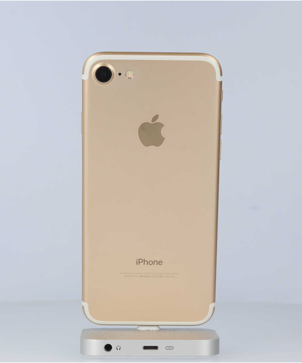 iPhone 7 256GB SIMフリー バッテリー最大容量:93% ゴールド Aグレード (359183072159636) 中古
