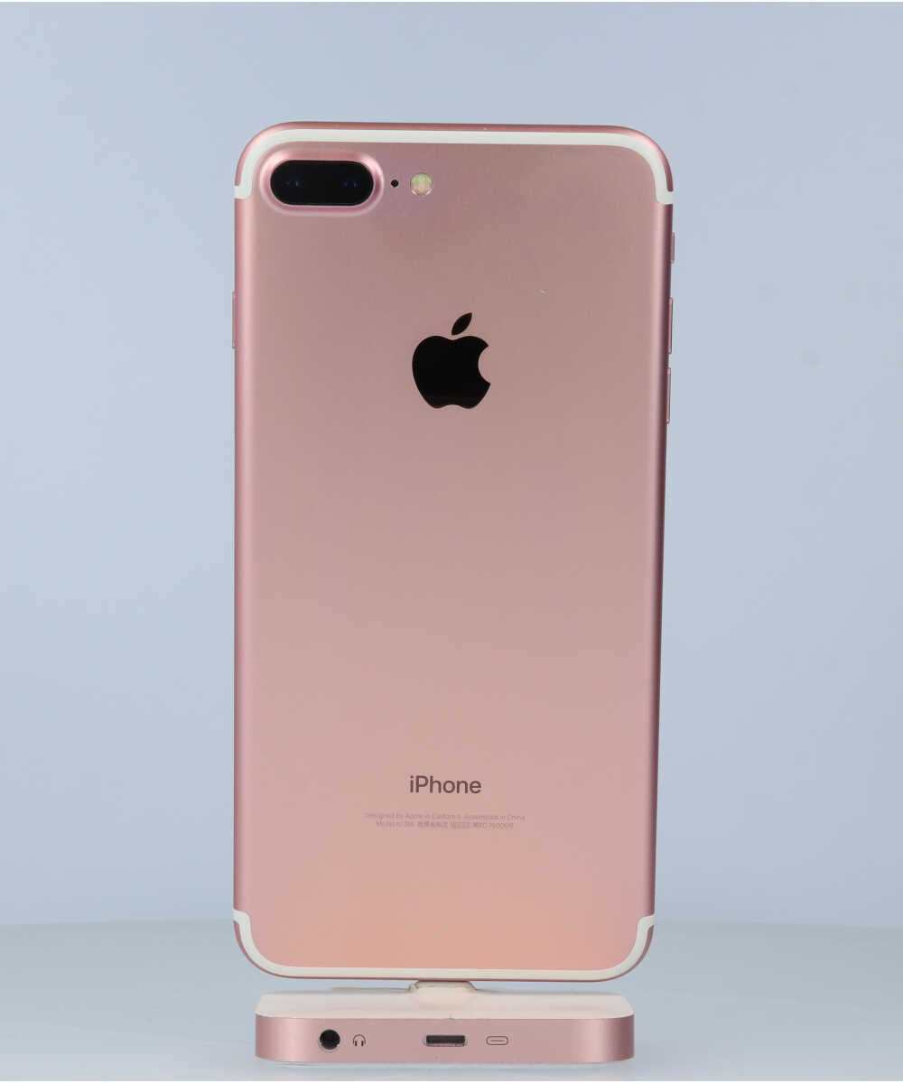 iPhone 7 Plus 128GB SIMフリー バッテリー最大容量:81% ローズゴールド Bグレード (359186070521111) 中古