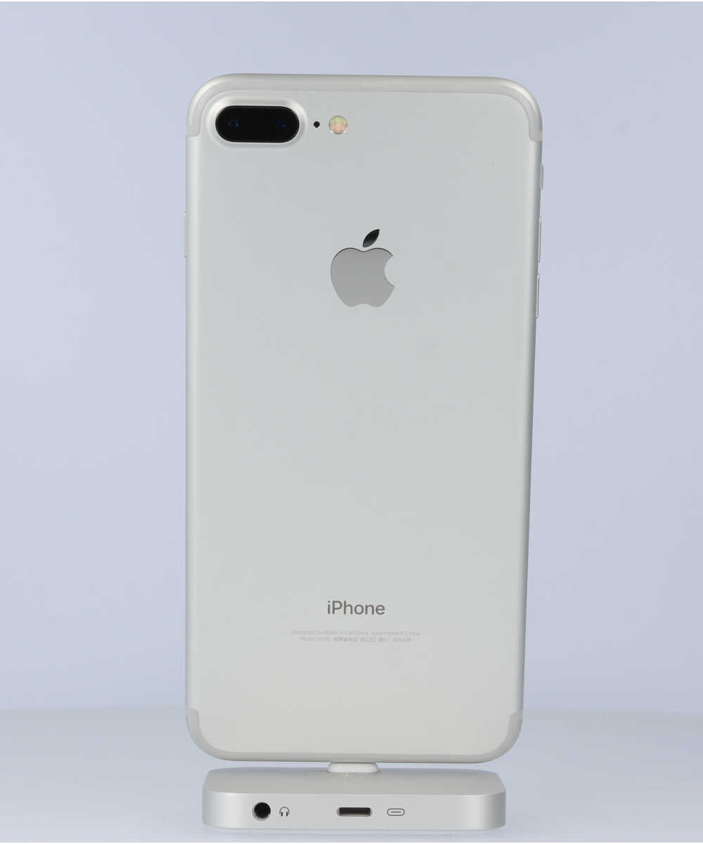 iPhone 7 Plus 128GB SIMフリー バッテリー最大容量:80% シルバー Cグレード (359187071516571) 中古