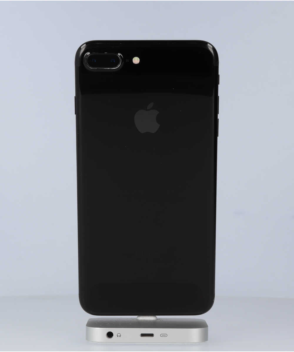 iPhone 7 Plus 128GB SIMフリー バッテリー最大容量:100% ジェットブラック Cグレード (359188072110992) 中古