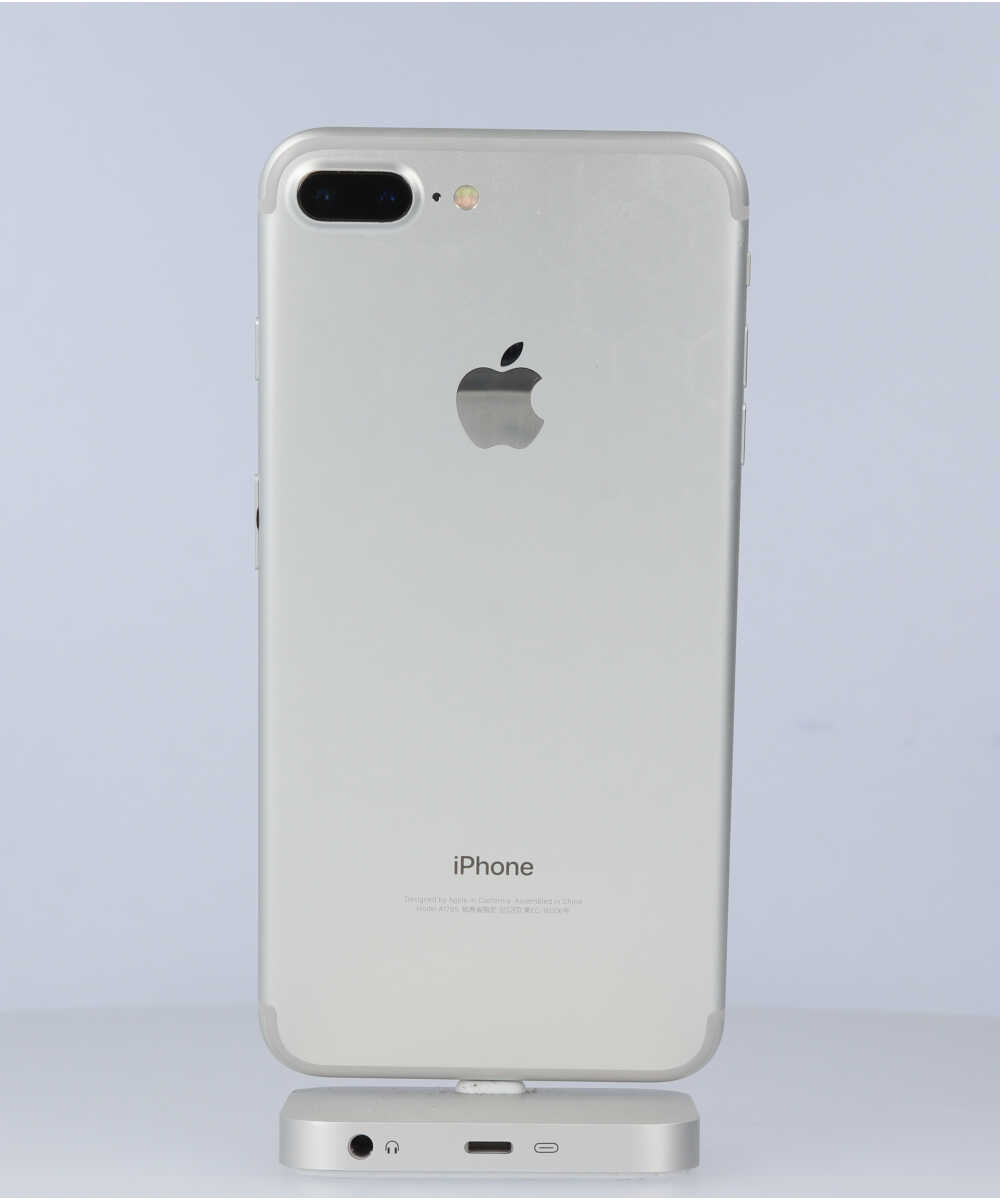 iPhone 7 Plus 128GB SIMフリー バッテリー最大容量:100% シルバー Cグレード (359190072507060) 中古