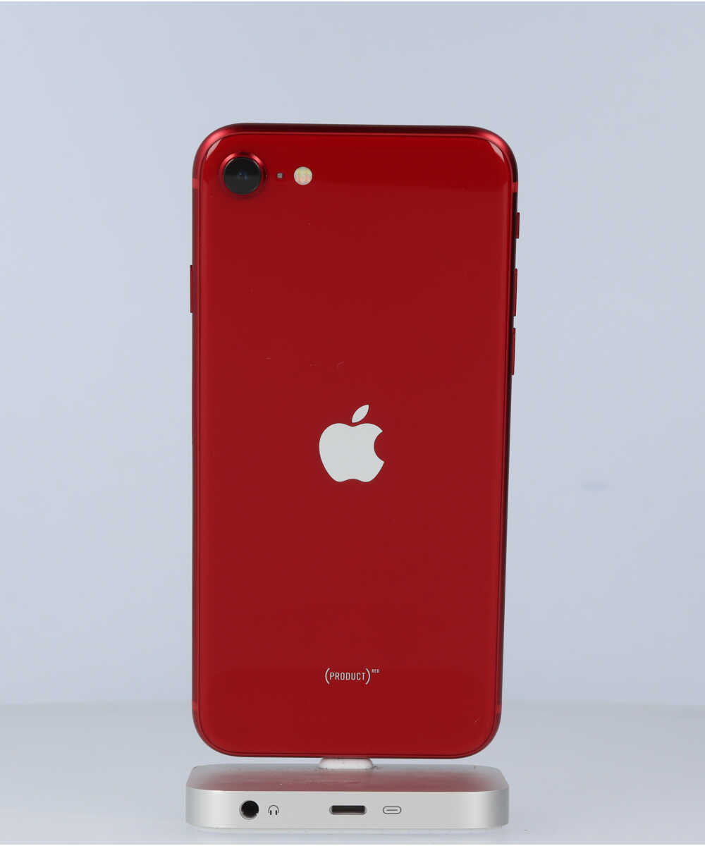 iPhone SE (第 3 世代) 64GB SIMフリー バッテリー最大容量:94% レッド Aグレード (359968970171356) 中古