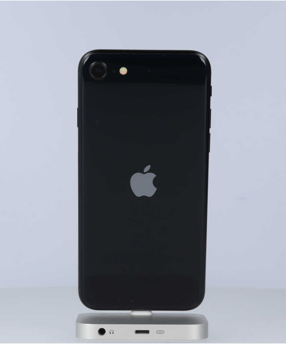 iPhone SE (第 3 世代) 64GB SIMフリー バッテリー最大容量:97% ミッドナイト Bグレード (359968978797616) 中古