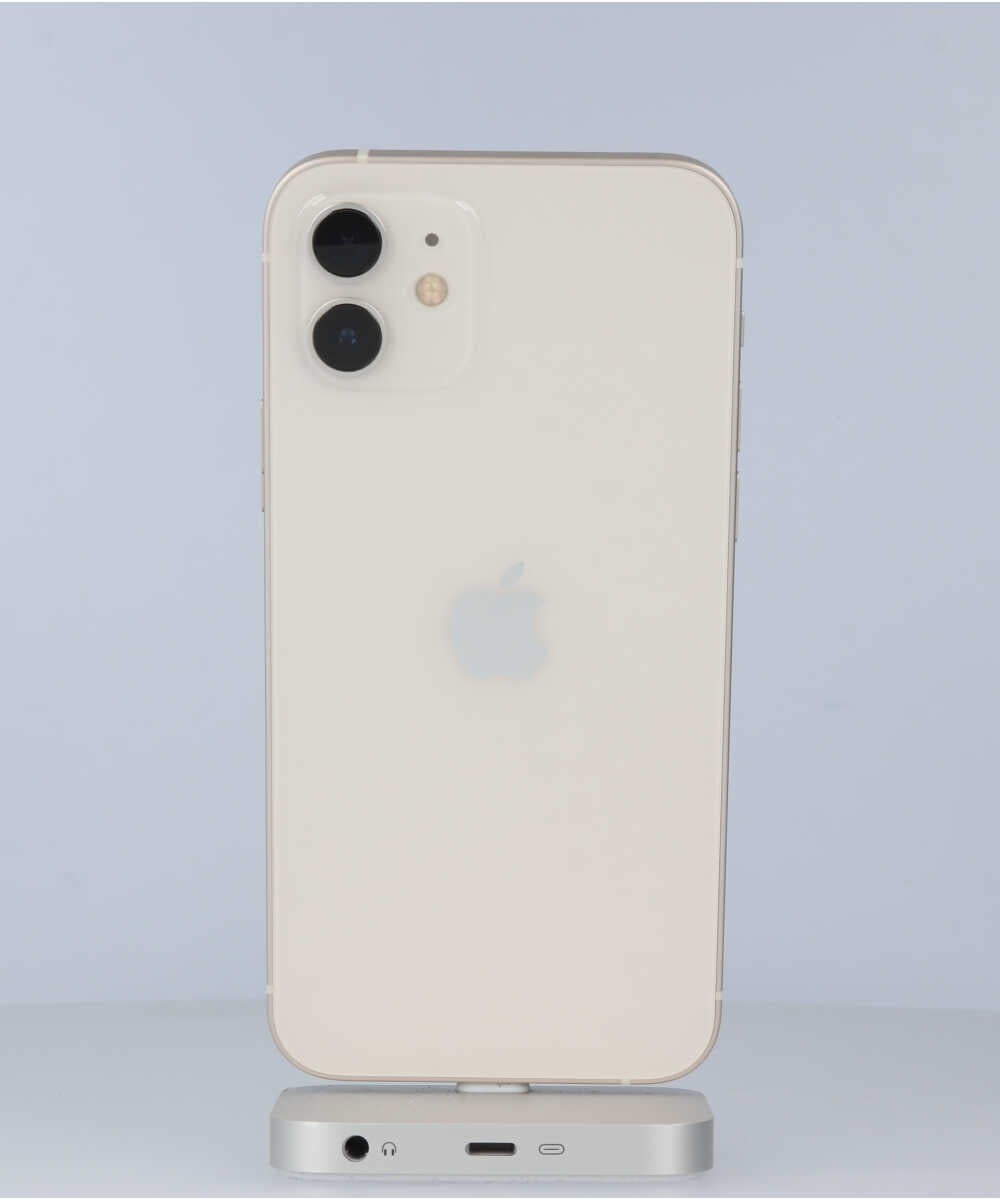 iPhone 12 64GB SIMフリー バッテリー最大容量:91% ホワイト Aグレード (350400615045596) 中古